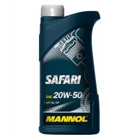 Моторное масло Mannol Safari SAE 20W-50 SG/CD 1л
