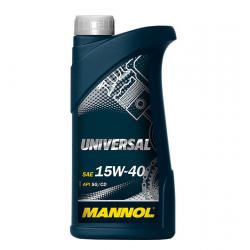 Моторное масло Mannol Universal SAE 15W-40 SG/CD 1л