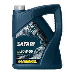 Моторное масло Mannol Safari SAE 20W-50 SG/CD 4л