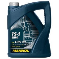 Моторное масло MANNOL TS-1 SHPD 15W-40 5л