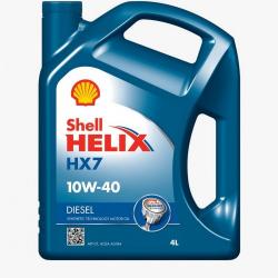 Моторное масло Shell Helix HX7 Diesel 10W-40 4л