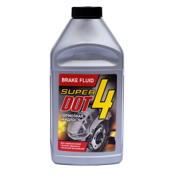 Тормозная жидкость Super ДОТ-4 0,5л / 0,440кг 